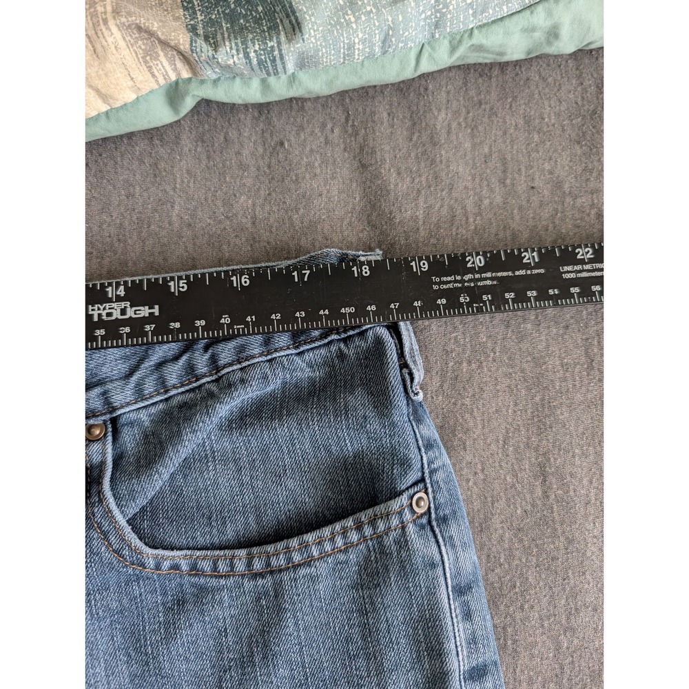 Carhartt Relaxed Fit Mens Jeans 38x30 Medium Wash Blue Denim Workwear 101483 968 - Picture 2 of 5